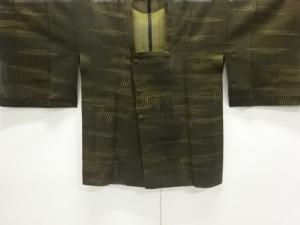 抽象模様織出し夏用道行コート